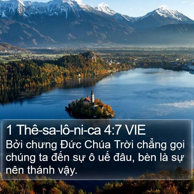 1 Thê-sa-lô-ni-ca 4:7 VIE Bible Verse Image