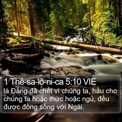 1 Thê-sa-lô-ni-ca 5:10 VIE Bible Verse Image