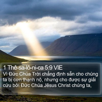 1 Thê-sa-lô-ni-ca 5:9 VIE Bible Verse Image