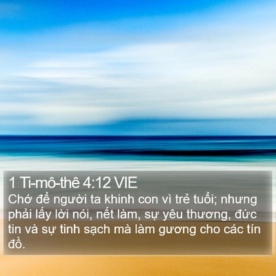 1 Ti-mô-thê 4:12 VIE Bible Verse Image