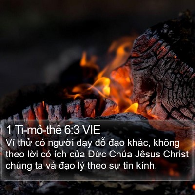 1 Ti-mô-thê 6:3 VIE Bible Verse Image