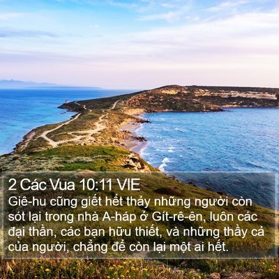 2 Các Vua 10:11 VIE Bible Verse Image