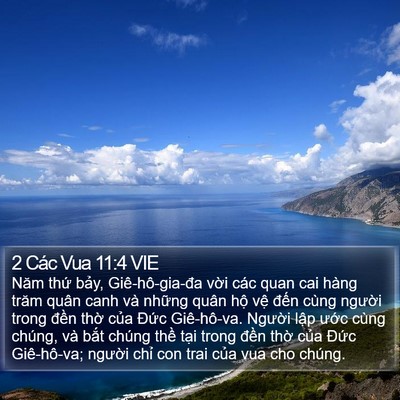 2 Các Vua 11:4 VIE Bible Verse Image