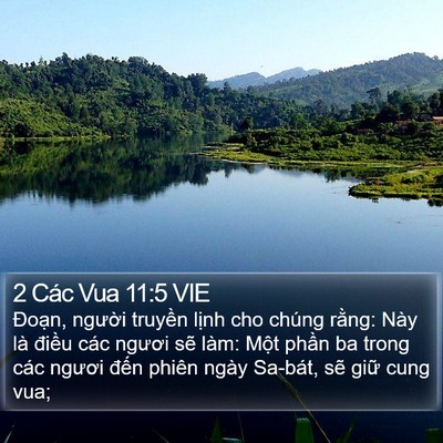 2 Các Vua 11:5 VIE Bible Verse Image