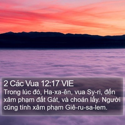 2 Các Vua 12:17 VIE Bible Verse Image