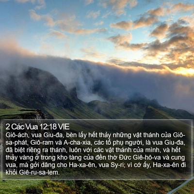 2 Các Vua 12:18 VIE Bible Verse Image