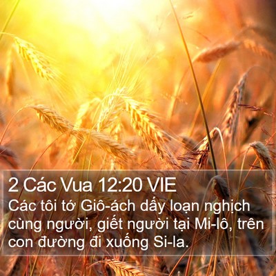 2 Các Vua 12:20 VIE Bible Verse Image