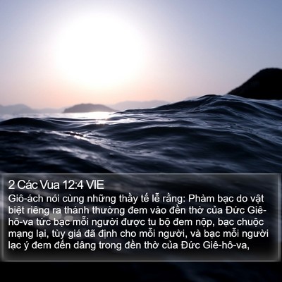 2 Các Vua 12:4 VIE Bible Verse Image