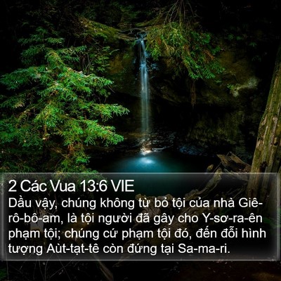 2 Các Vua 13:6 VIE Bible Verse Image