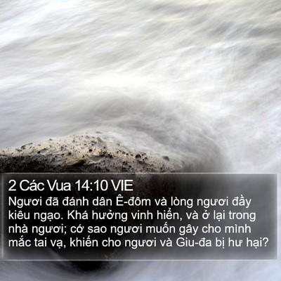 2 Các Vua 14:10 VIE Bible Verse Image