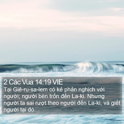 2 Các Vua 14:19 VIE Bible Verse Image