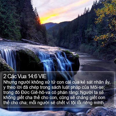 2 Các Vua 14:6 VIE Bible Verse Image