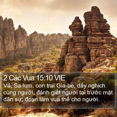 2 Các Vua 15:10 VIE Bible Verse Image