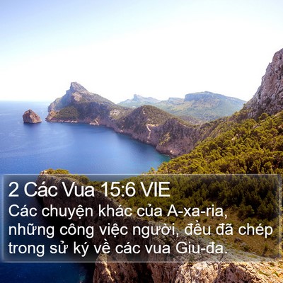 2 Các Vua 15:6 VIE Bible Verse Image