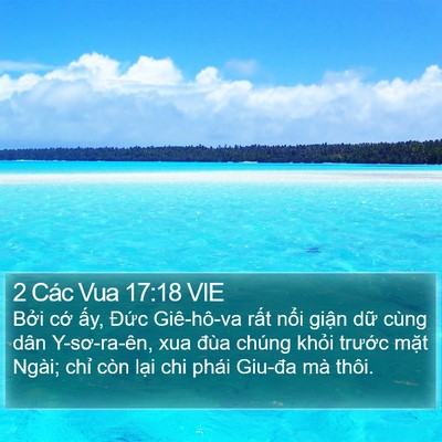2 Các Vua 17:18 VIE Bible Verse Image