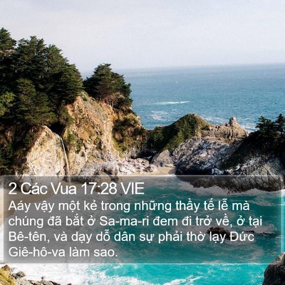 2 Các Vua 17:28 VIE Bible Verse Image