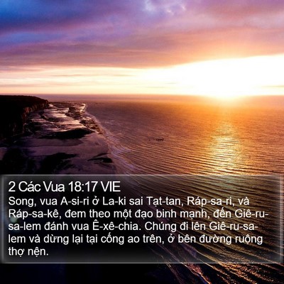 2 Các Vua 18:17 VIE Bible Verse Image