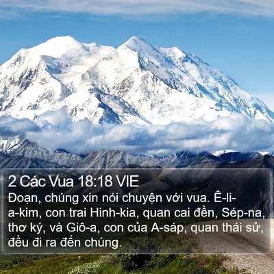 2 Các Vua 18:18 VIE Bible Verse Image