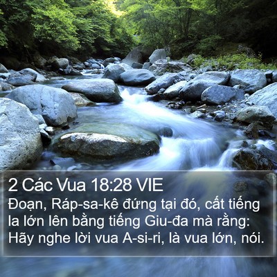 2 Các Vua 18:28 VIE Bible Verse Image