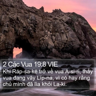 2 Các Vua 19:8 VIE Bible Verse Image