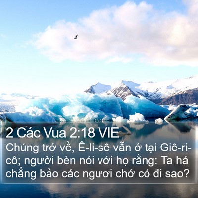 2 Các Vua 2:18 VIE Bible Verse Image