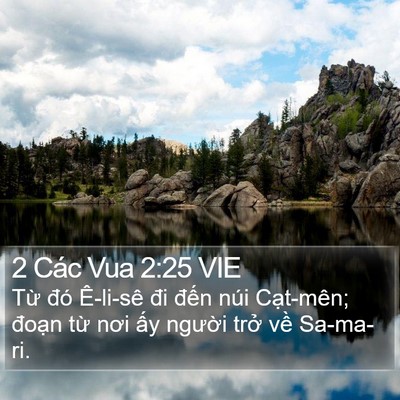 2 Các Vua 2:25 VIE Bible Verse Image
