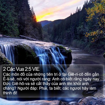 2 Các Vua 2:5 VIE Bible Verse Image