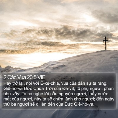 2 Các Vua 20:5 VIE Bible Verse Image