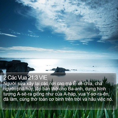 2 Các Vua 21:3 VIE Bible Verse Image