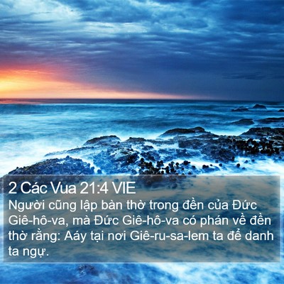 2 Các Vua 21:4 VIE Bible Verse Image
