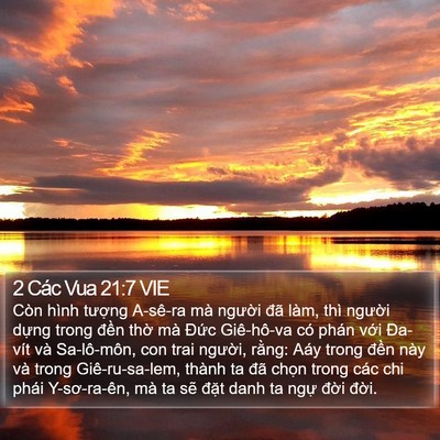 2 Các Vua 21:7 VIE Bible Verse Image