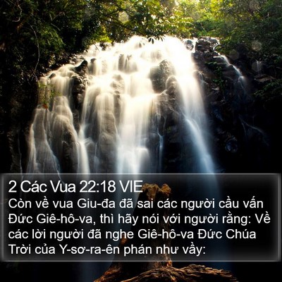 2 Các Vua 22:18 VIE Bible Verse Image