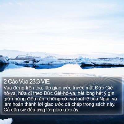 2 Các Vua 23:3 VIE Bible Verse Image