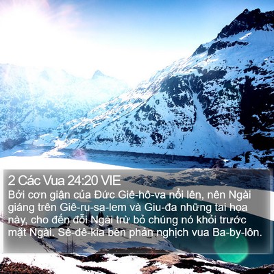 2 Các Vua 24:20 VIE Bible Verse Image