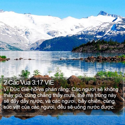 2 Các Vua 3:17 VIE Bible Verse Image