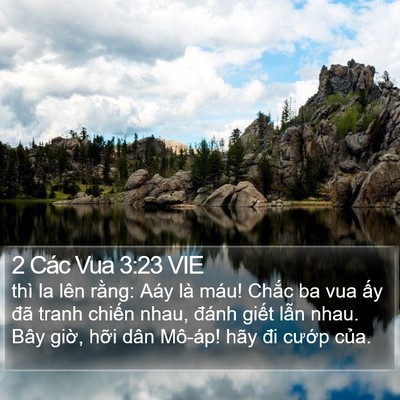 2 Các Vua 3:23 VIE Bible Verse Image