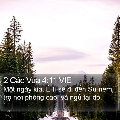 2 Các Vua 4:11 VIE Bible Verse Image