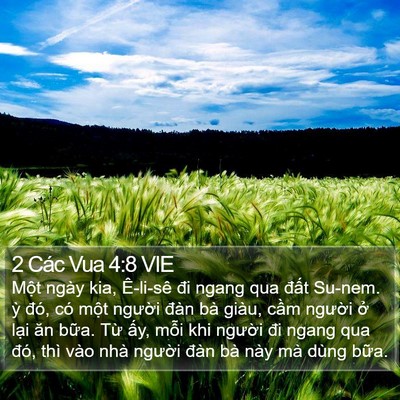 2 Các Vua 4:8 VIE Bible Verse Image