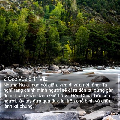 2 Các Vua 5:11 VIE Bible Verse Image