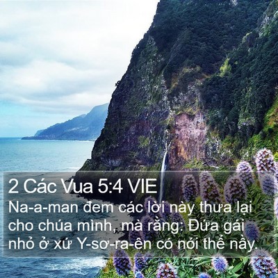 2 Các Vua 5:4 VIE Bible Verse Image