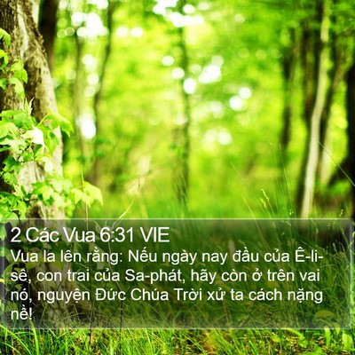 2 Các Vua 6:31 VIE Bible Verse Image