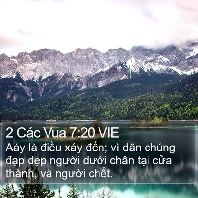 2 Các Vua 7:20 VIE Bible Verse Image