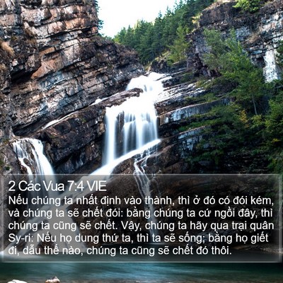 2 Các Vua 7:4 VIE Bible Verse Image