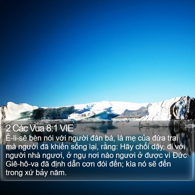 2 Các Vua 8:1 VIE Bible Verse Image