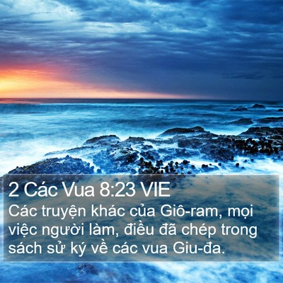 2 Các Vua 8:23 VIE Bible Verse Image