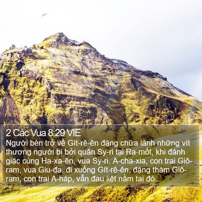 2 Các Vua 8:29 VIE Bible Verse Image