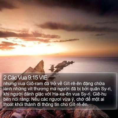 2 Các Vua 9:15 VIE Bible Verse Image