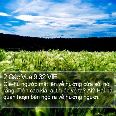 2 Các Vua 9:32 VIE Bible Verse Image