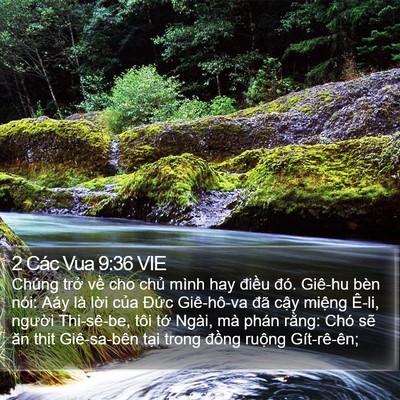 2 Các Vua 9:36 VIE Bible Verse Image