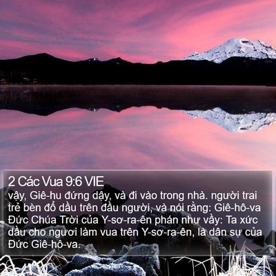 2 Các Vua 9:6 VIE Bible Verse Image